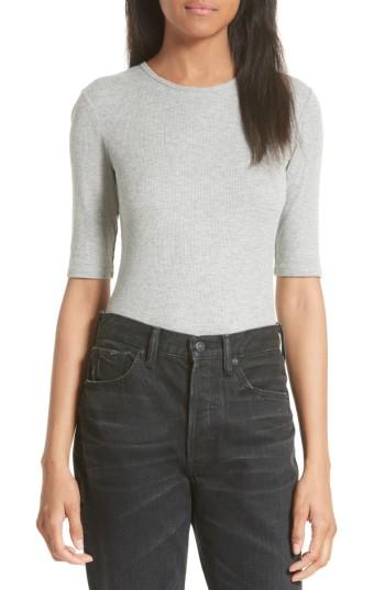 Women's Vince Elbow Sleeve Bodysuit