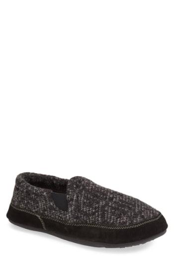 Men's Acorn 'fave' Slipper W - Grey