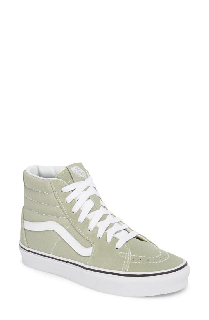 Women's Vans 'sk8-hi' Sneaker .5 M - Green
