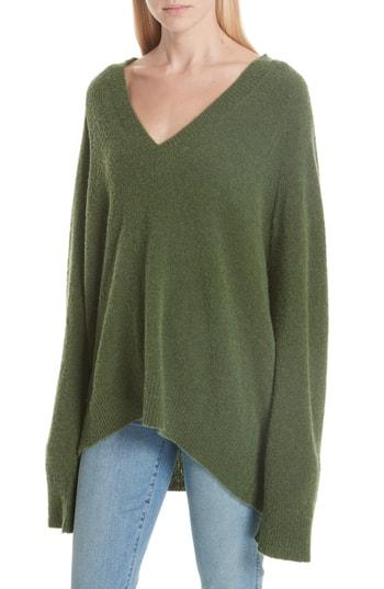 Women's Christian Wijnants Karwa Wool Blend Sweater - Green