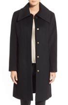 Women's Cole Haan Signature Single Breasted Wool Blend Coat