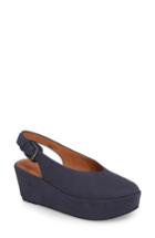 Women's Gentle Souls Nyomi Platform Sandal .5 M - Blue