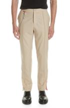 Men's Ovadia & Sons Wool Track Pants - Beige