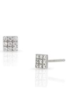 Women's Bony Levy Kiera Square Diamond Stud Earrings (nordstrom Exclusive)