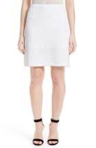 Women's St. John Collection Illusion Grid Knit Skirt
