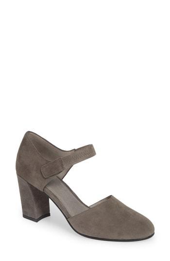 Women's Eileen Fisher Malta Mary Jane Pump M - Grey