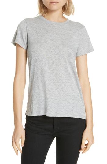 Women's Atm Anthony Thomas Melillo Schoolboy Slub Jersey Tee - Grey