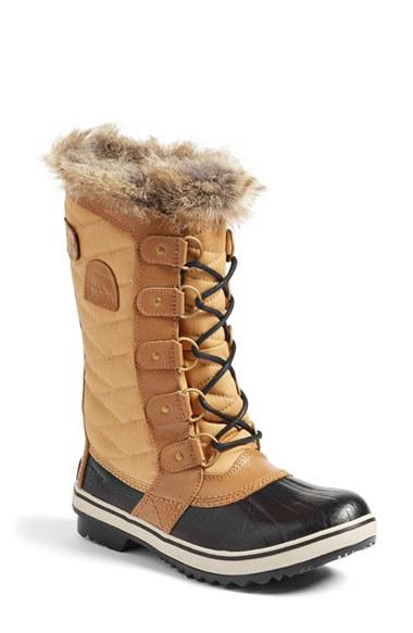 Women's Sorel 'tofino Ii' Faux Fur Lined Waterproof Boot M - Brown