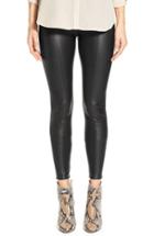 Women's Lysse High Waist Faux Leather Leggings - Black