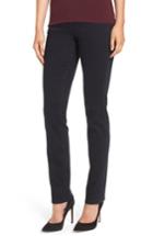 Women's Jag Jeans 'peri' Straight Leg Pull-on Jeans, Size 0 - Black (black Void) (regular & ) (online Only)