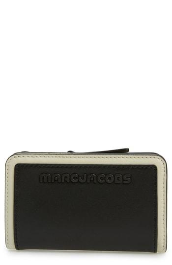 Marc Jacobs Sport Compact Leather Wallet - Black