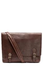 Men's Rodd & Gunn Woodstock Leather Satchel - Brown