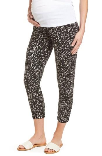 Women's Isabella Oliver Danni Maternity Tapered Trousers - Black