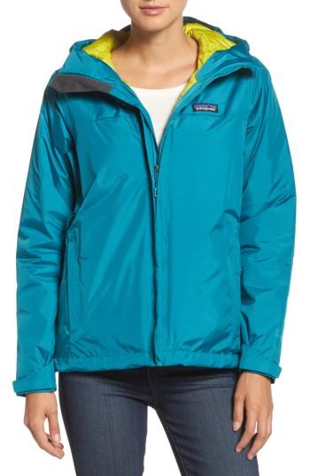 Women's Patagonia Torrentshell Packable Waterproof Insulated Jacket - Blue