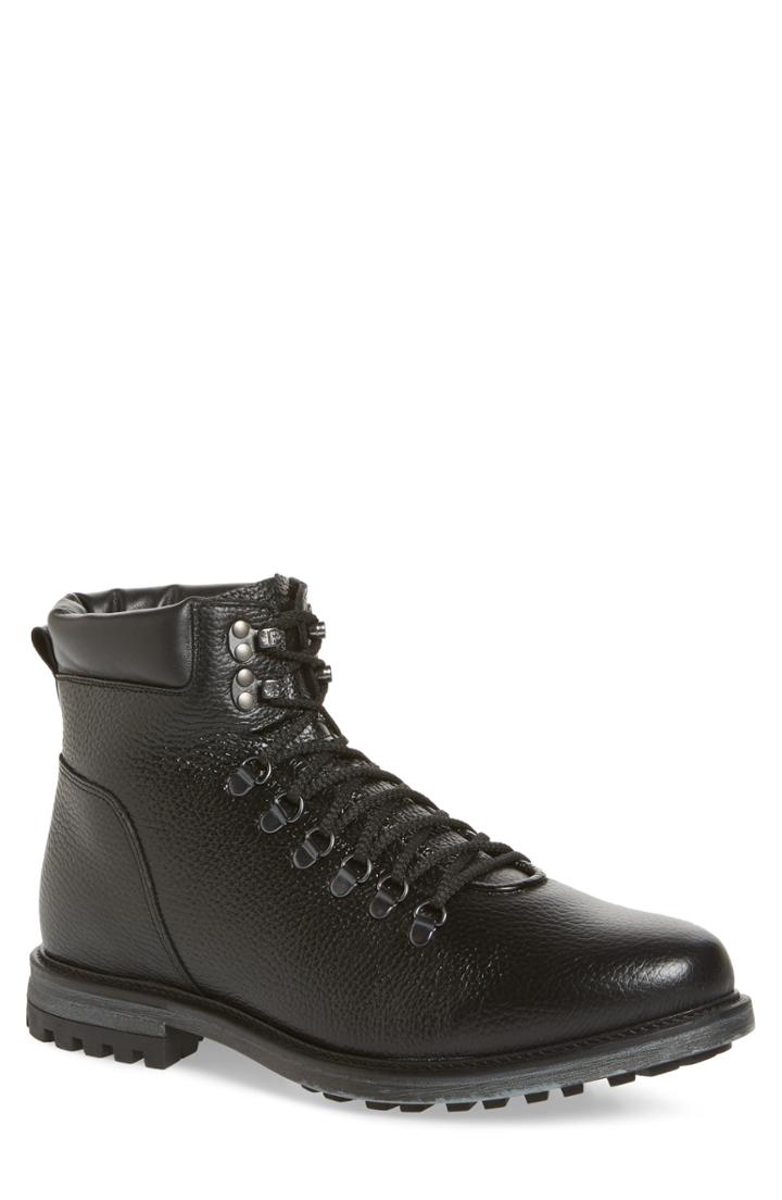 Men's Pajar Venice Genuine Shearling Lined Plain Toe Boot