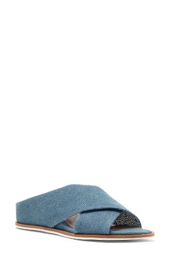 Women's Ed Ellen Degeneres Treya Slide Sandal M - Blue