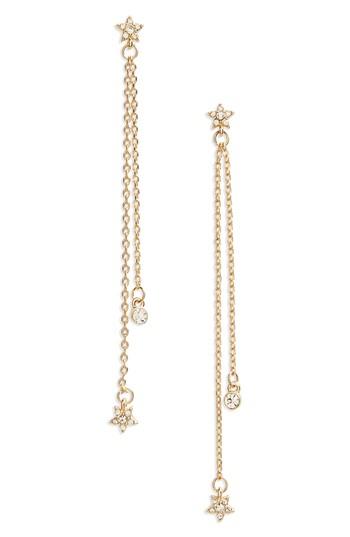 Women's Panacea Star Linear Earrings