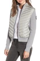 Women's Canada Goose Hybridge Quilted & Knit Jacket (0) - Grey