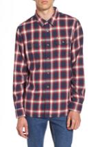 Men's Vans Beachwood Flannel Shirt, Size - Blue