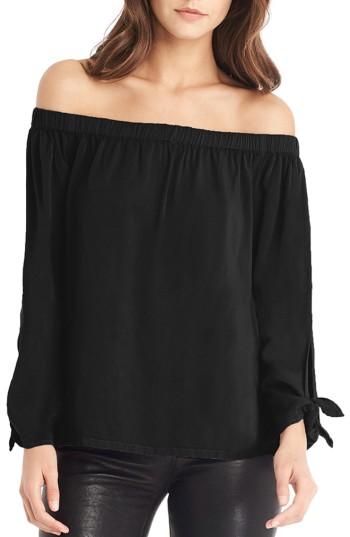 Women's Michael Stars Tie Sleeve Top