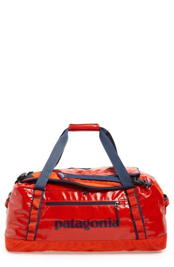 Men's Patagonia Black Hole Water Repellent Duffel Bag - Red