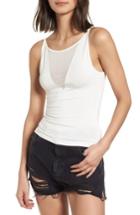 Women's Lira Clothing Abbey Illusion Tank - Ivory