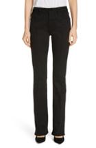 Women's Frame Pintucked Le Mini Boot Jeans - Black