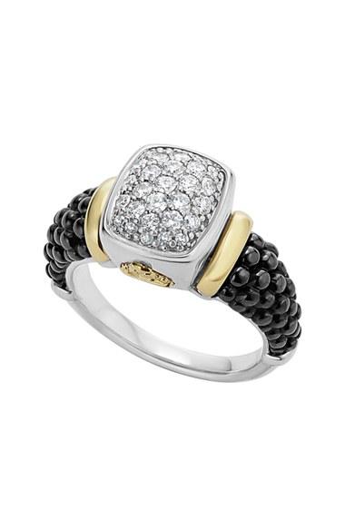 Women's Lagos 'caviar' Diamond Ring
