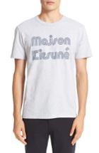 Men's Maison Kitsune Graphic T-shirt - Grey