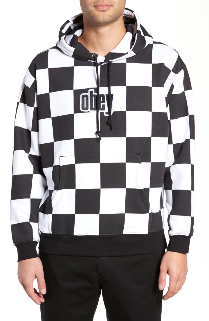 Men's Obey Gusto Hooded Sweatshirt - White