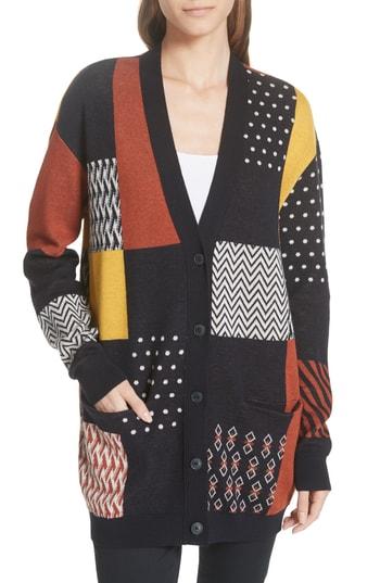 Women's Tory Burch Clayton Cardigan - Blue