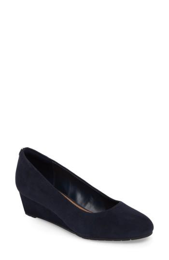 Women's Clarks 'vendra Bloom' Wedge Pump W - Blue