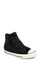 Women's Converse Chuck Taylor All Star Faux Fur High Top Sneakers .5 M - Black