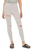 Women's Topshop Jamie Ripped High Rise Skinny Jeans