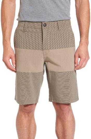 Men's Volcom Stone Modern Hybrid Shorts - Beige