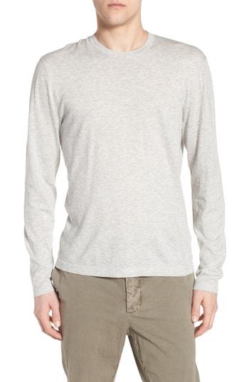 Men's James Perse Fine Gauge Crewneck Sweater - Blue