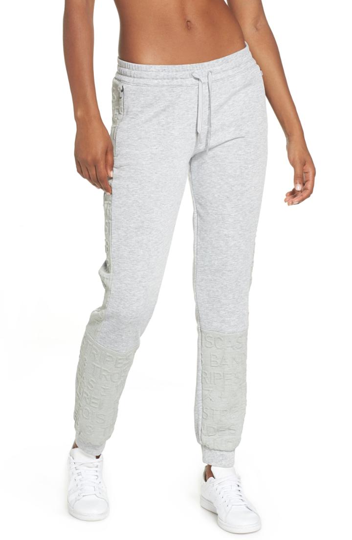 Women's Adidas Id Q4 Typo Pants - Grey