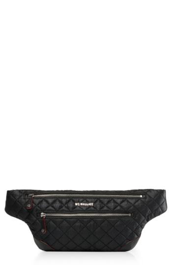 Mz Wallace Crosby Belt Bag - Black