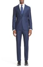 Men's Burberry London 'stirling Travel' Trim Fit Wool Suit
