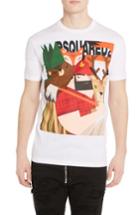 Men's Dsquared2 Woodsman & Creatures T-shirt