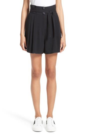 Women's Marc Jacobs Tie Waist Shorts - Black