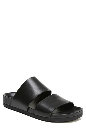 Men's Vince Malibu Slide Sandal M - Black