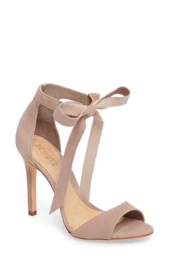 Women's Schutz Rene Sandal M - Grey