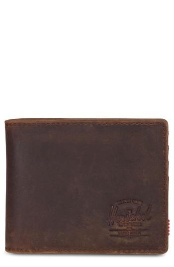 Men's Herschel Supply Co. Roy Leather Wallet - Brown