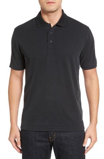 Men's Bugatchi Textured Jersey Polo