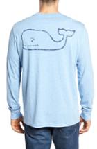 Men's Vineyard Vines Vintage Whale Graphic Pocket T-shirt - Grey