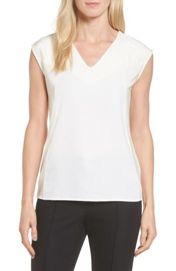 Women's Boss Esiva Mixed Media Top