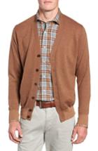Men's Peter Millar Collection English Manor Cardigan - Brown