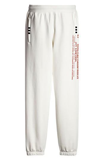 Women's Adidas X Alexander Wang Graphite Jogger Pants - Ivory
