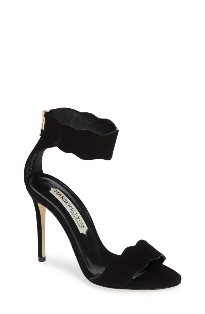 Women's Marskinryyppy Pauwau Ankle Strap Sandal Us / 38eu - Black